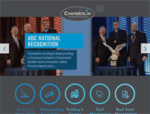 Tablet Screenshot of chamberlinltd.com